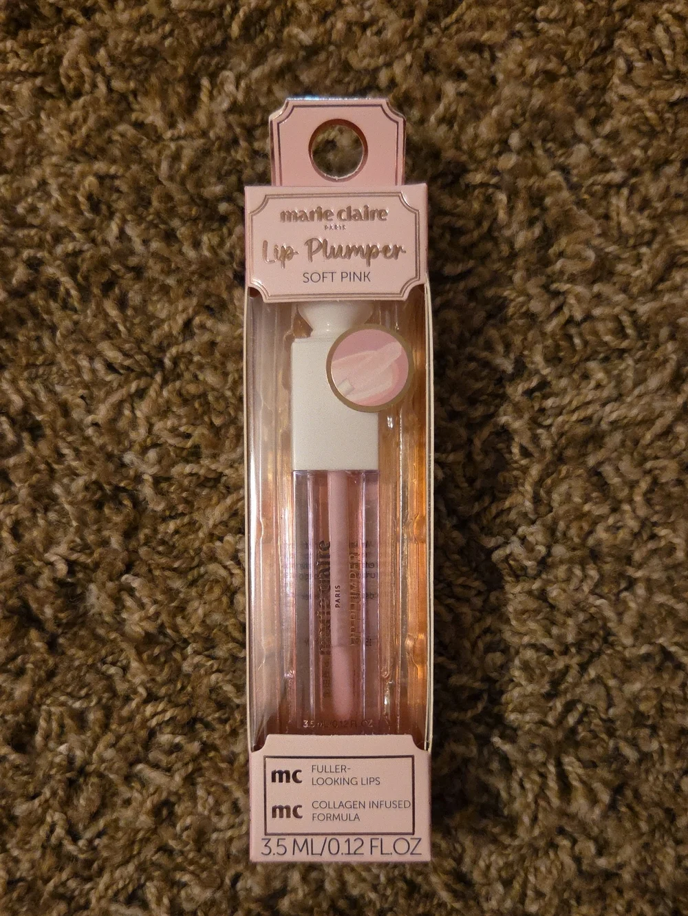 Marie Claire Lip Plumper Gloss - Soft Pink